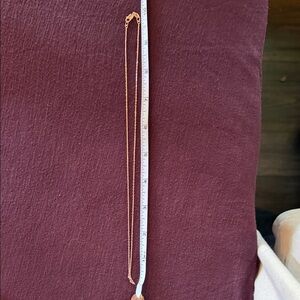 Elegant Rose Gold Chain Necklace Sterling Silver 925 NWOT